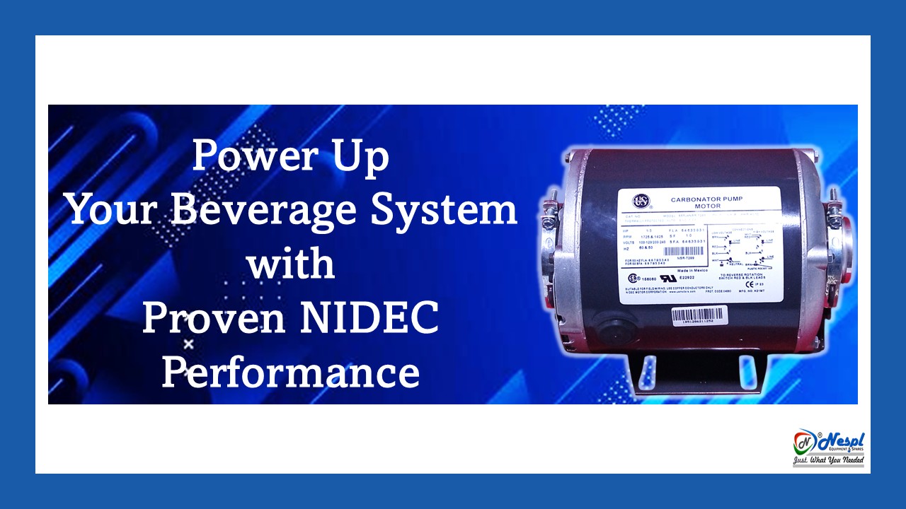 Nidec Carbonator Motor/Pump