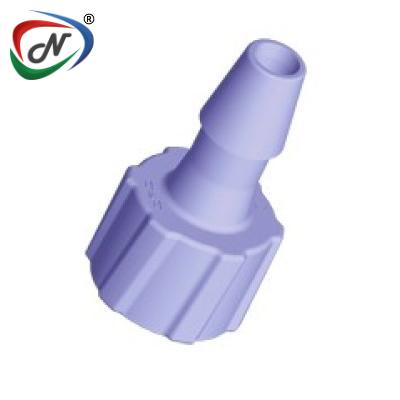  LM5191 Luer Fitting, male luer X 5/32 HB, Purple Tint Polycarbonate